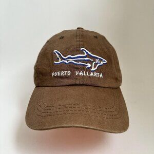 Puerto Vallarta Caps Handy Dad Cap Adjustable Strap Hat Brown 100% Cotton